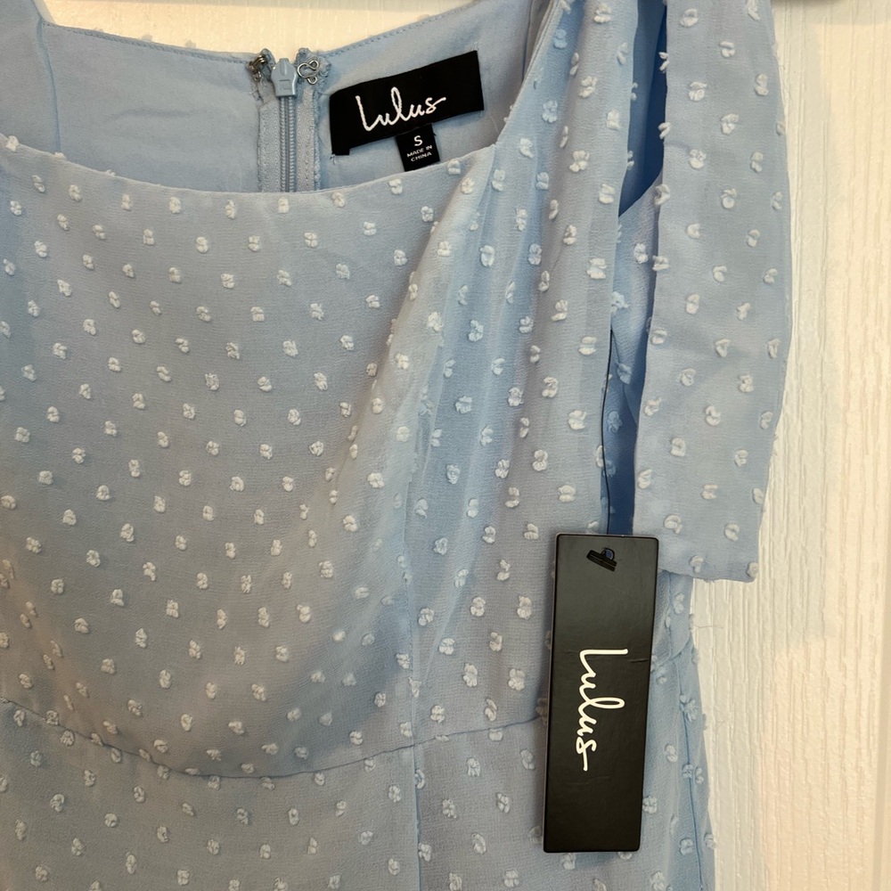 NWT Lulu’s Blue Dress - Picture 3 of 6